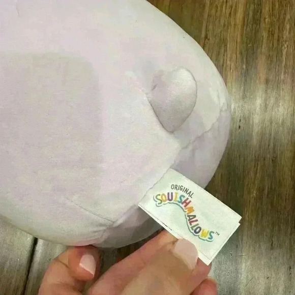 Squishmallow Hannah the Hippopotamus Purple 8” plush - Picture 2 of 3